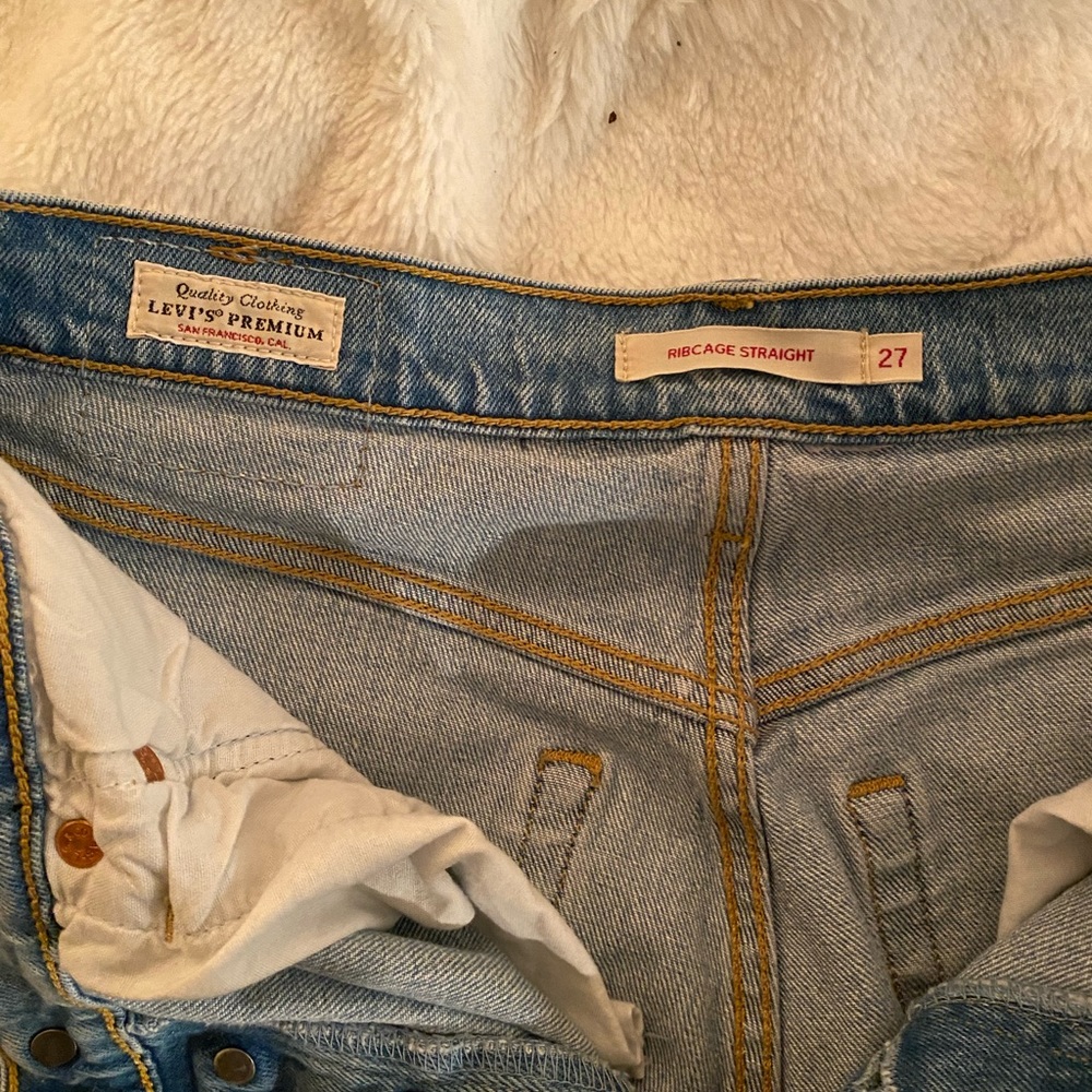 Levi’s Premium, Rib Cage Straight, Size 27 - Gem